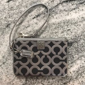 Grey Coach Wristlet
